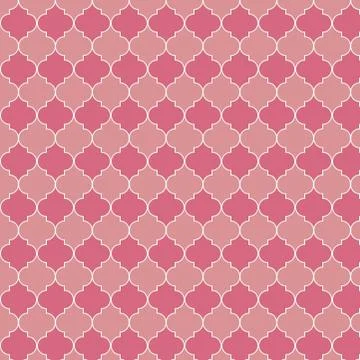 Turkish Mosque Window Vector Seamless Pattern. Ramadan mubarak muslim background Stock Illustration