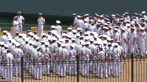 Turkish naval forces. Stock Footage 5501415