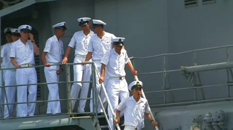 Turkish Navy. 库存影片 5331254