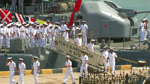 Turkish Navy. Stock Footage 5500487