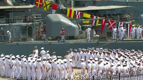 Turkish Navy. Stock Footage 5502832
