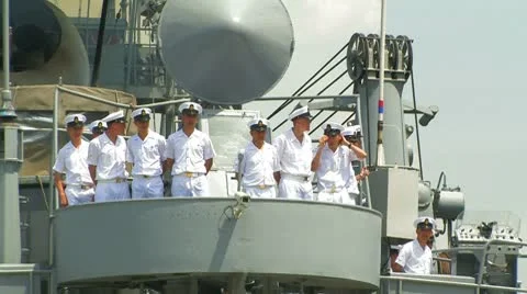 Turkish navy Stock Footage 8913645