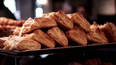 Turkish pie in a bakery Stock Footage 61560351