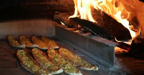 Turkish Pizza Pide Video stock 55849931