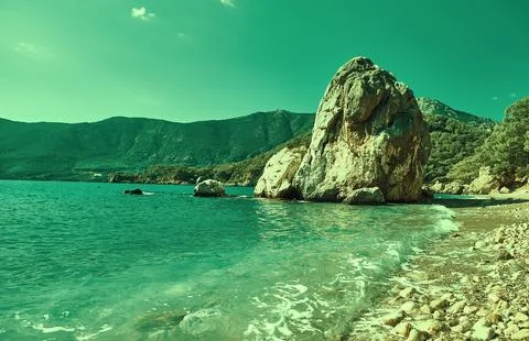 Turkish Riviera Foto stock