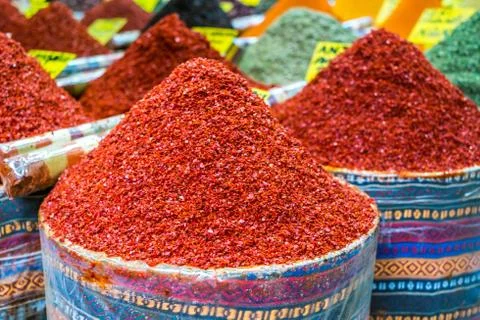 Turkish spices Stock Photos