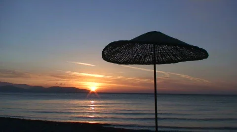 Turkish sunset Stock Footage 77905
