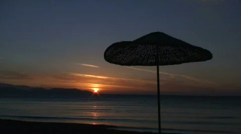 Turkish sunset Stock Footage 77909