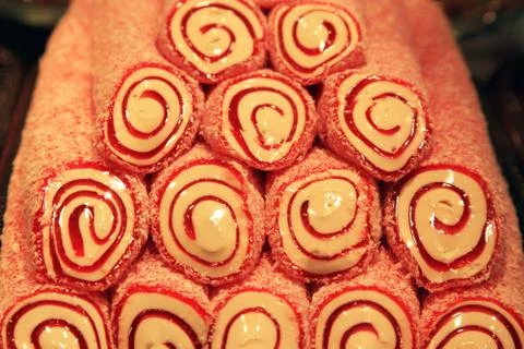 Turkish sweets Stock Photos