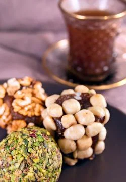 Turkish sweets Stock Photos