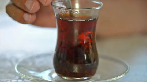 Turkish tea Video stock 65511207