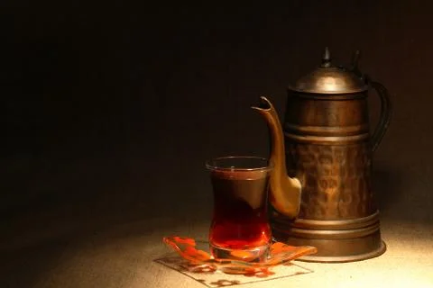 Turkish tea Stock Photos