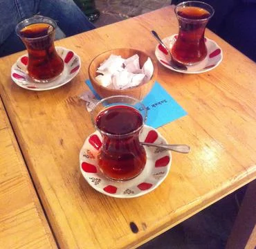 Turkish tea Stock Photos