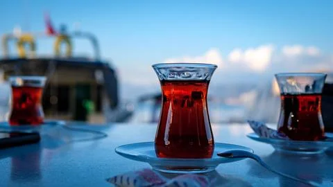 Turkish Tea Foto stock