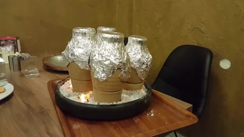Turkish Testi Kebab Pot Stockbeeldmateriaal 168716986