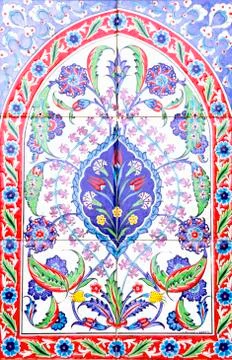 Turkish tile Stock Photos