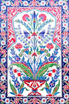Turkish tile Stock Photos