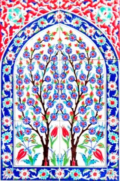 Turkish tile Stock Photos