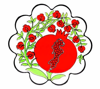 Turkish tile plate - isolated Stock Photos