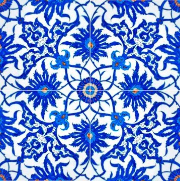 Turkish Tiles Foto stock