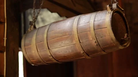 A turkish traditional rural objects and kitchen staffs . Cumalıkızık village. Stock Footage 322625221