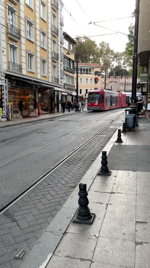 Turkish tram Stock Footage 166812520