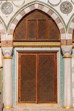 Turkish Window Screens Stock Photos
