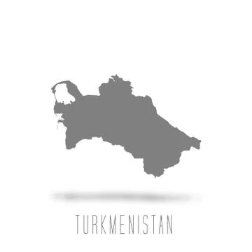 Turkmenistan Stock Illustration