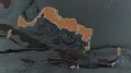 Turks And Caicos Islands - hub of the world. Administrative 4k or 4k+ Resolution