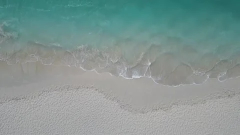 Turks &amp; Caicos Beach Waves Stock Footage 229405467