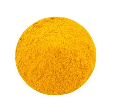 Turmeric Powder Also Called Haldi in india Stock Photos