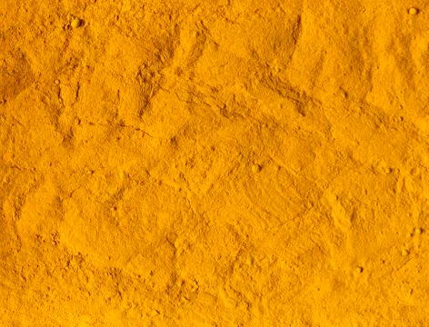 Turmeric powder Stock Photos