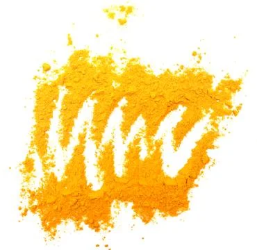 Turmeric powder Stock Photos