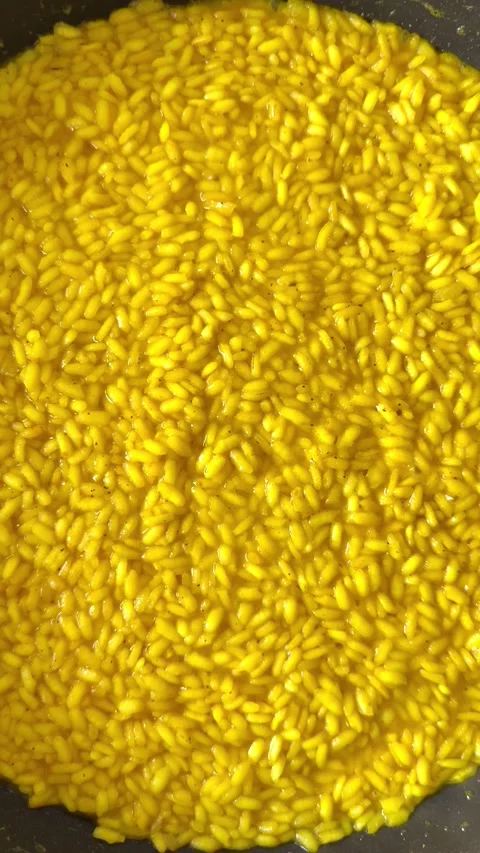 Turmeric rice Stock Footage 332234616