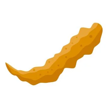 Turmeric root with visible texture floating on white background 스톡 일러스트