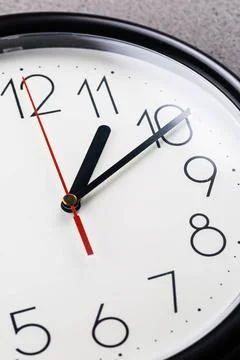 Turn back time - concept of turning clock backwards Turn back time - conce... Stock Photos