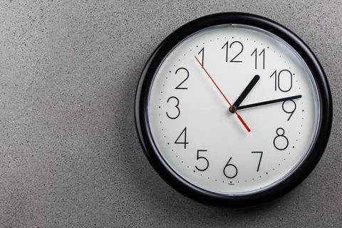 Turn back time - concept of turning clock backwards Turn back time - conce... Stock Photos