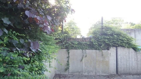Turn corner walk over stone bridge 動画素材 130999400