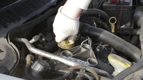 Turn off the engine cover  Stock Footage 56140769