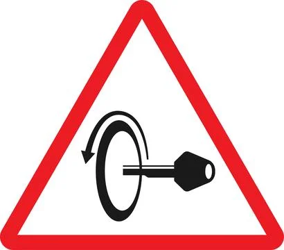 Turn off engine sign. Stock Illustration