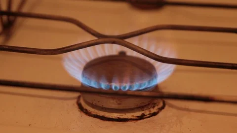 Turn off the gas Stock Footage 100650910