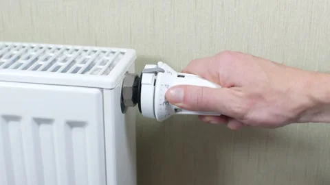 Turn off heating Stock Footage 164442110