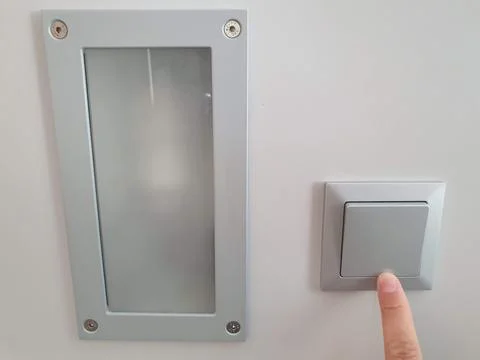 Turn the light on and off Stock Photos