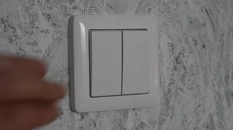 To turn on the light Stock Footage 47326167