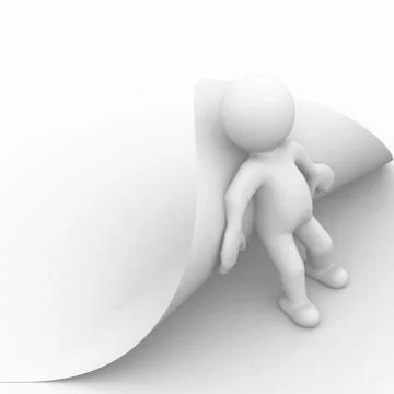 Turn the page Stock Illustration