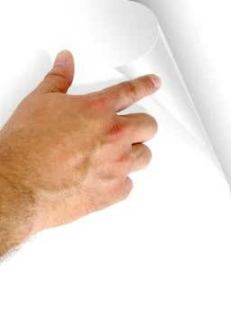 Turn page Stock Photos