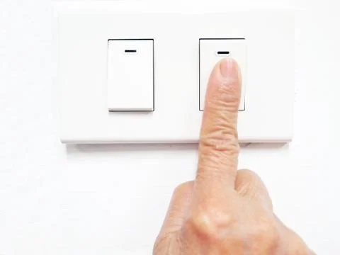 Turn off the power Stock Photos