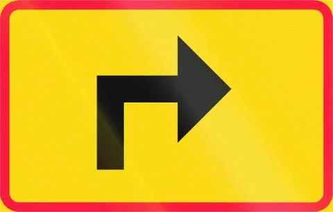 Turn To The Right In Finland Stock Illustration