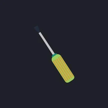 Turn-screw computer symbol Stock Illustration