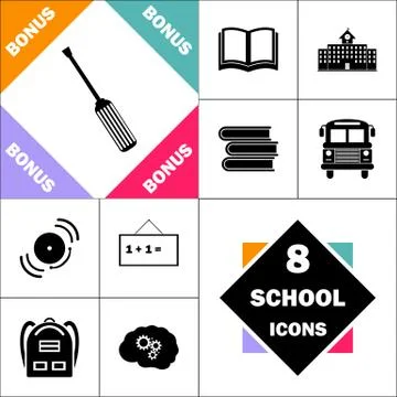 Turn-screw computer symbol Stock Illustration